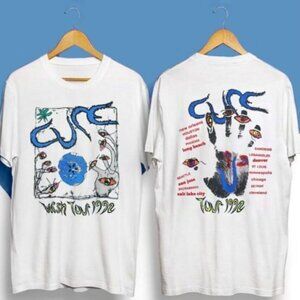 The Cure 1992 Wish Tour Band Graphic Music Fan Streetwear Concert T-Shirt 05